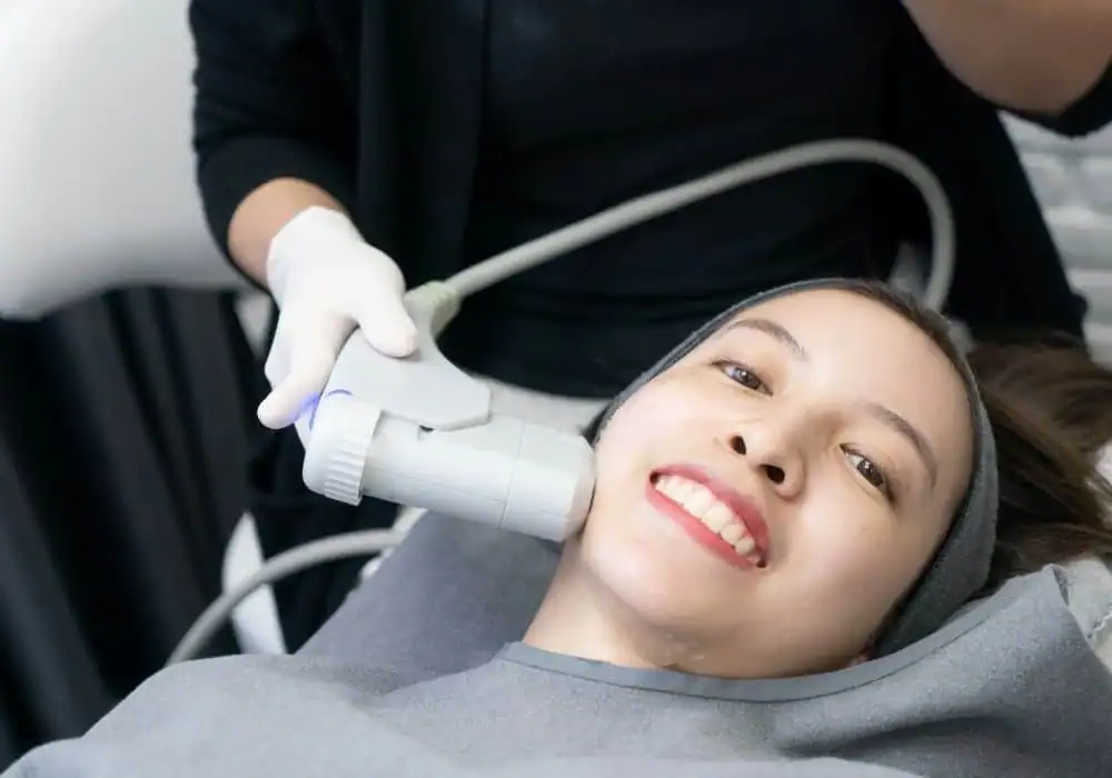 HIFU treatment Coventry in progress