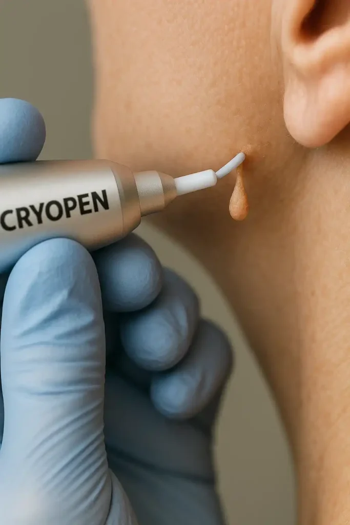 Cryopen for skin tags removal Coventry speak to our team today!