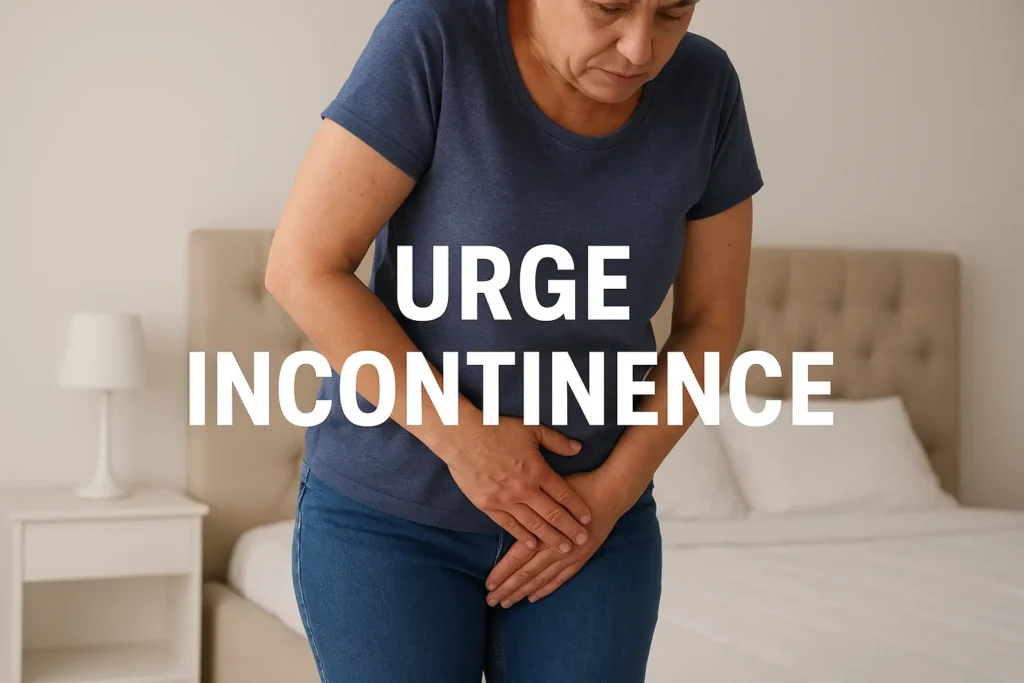 how to manage urge incontinence Coventry symptoms