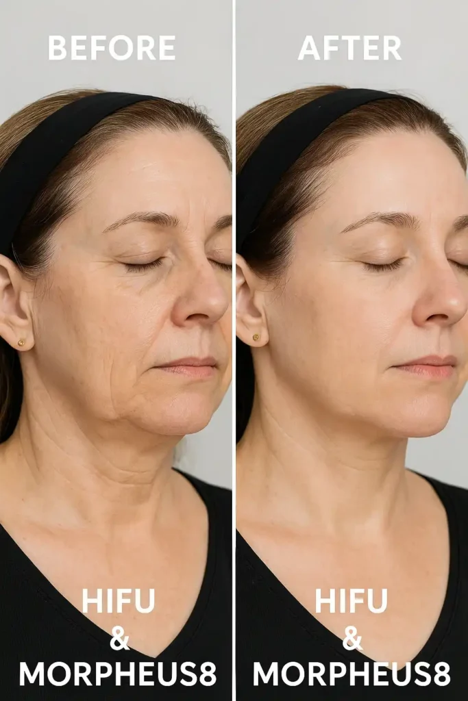 HIFU & Morpheus8 treatment results Coventry - book in today!