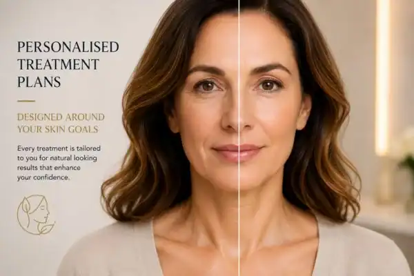Before and after results of Collagen Lift Therapy Coventry